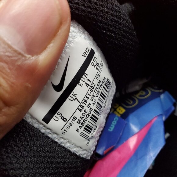 Nike Tanjun Running Shoe's Men's 8 AR1941-002 - Picture 6 of 6